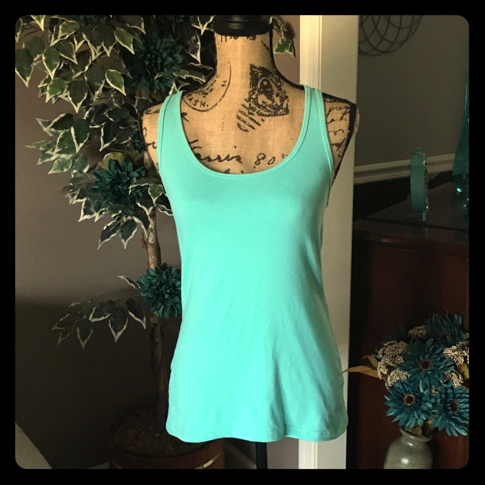 Teal Activewear Tank Top